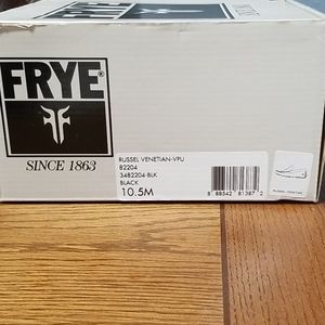 Men's Frye driving shoes black 10.5